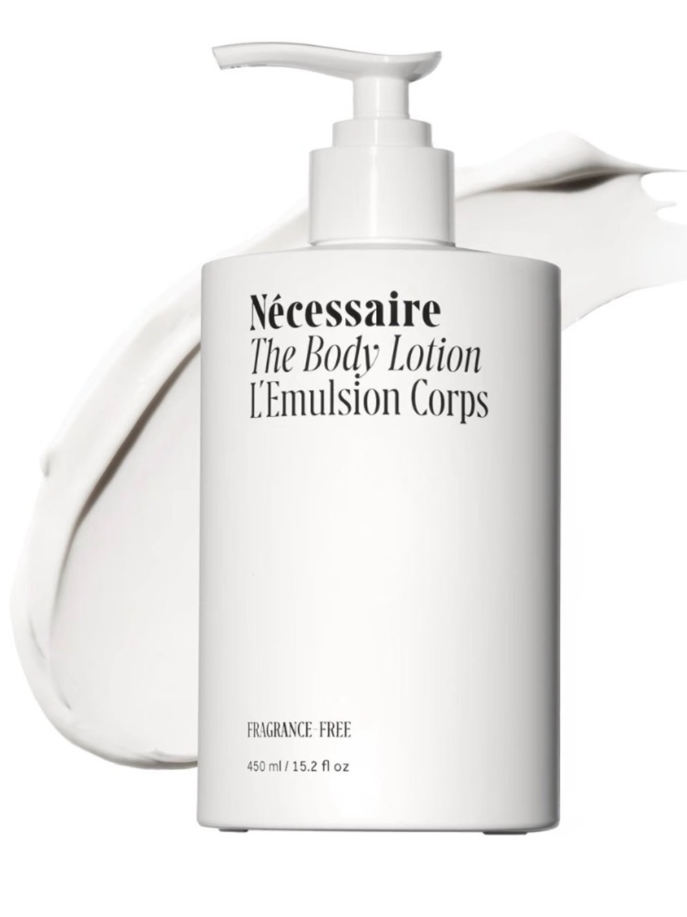 Nรฉcessaire The Body Lotion โ Fragrance-Free White